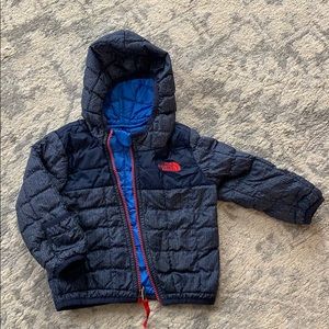 Baby boys reversible North Face jacket 12mo